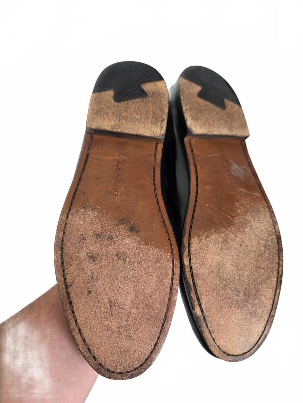 Cole Haan Mens Pinch Tassel Loafers 3506 Black size 9.5 Office Preppy Work - Picture 6 of 11